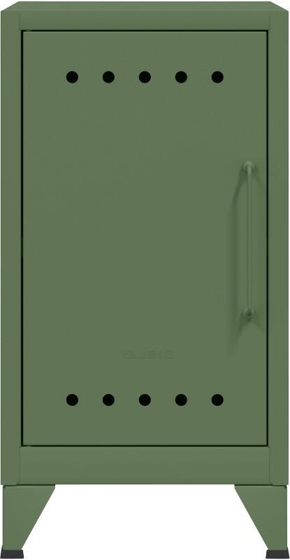 Bisley Fern Garderobekast Metaal 1 Plank 380 x 400 x 725 mm Olijfgroen