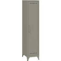 Bisley Fern Garderobekast Metaal 1 Plank 380 x 510 x 1.800 mm Lichtgrijs