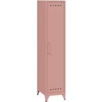 Casier Bisley Fern Métal 380 x 510 x 1800 mm Rose pastel