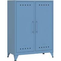Buffet Bisley Fern Métal 800 x 400 x 1100 mm Bleu