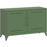 Buffet Bisley Fern Métal 1140 x 400 x 725 mm Vert olive