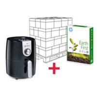 Papier imprimante Earth First A4 Blanc 80 g/m² Mat 1 palette 240 paquets de 500 feuilles + friteuse sans huile gratuite
