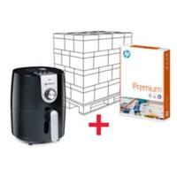 Papier imprimante Premium A4 Blanc 80 g/m² Mat 1 palette 240 paquets de 500 feuilles + friteuse sans huile gratuite