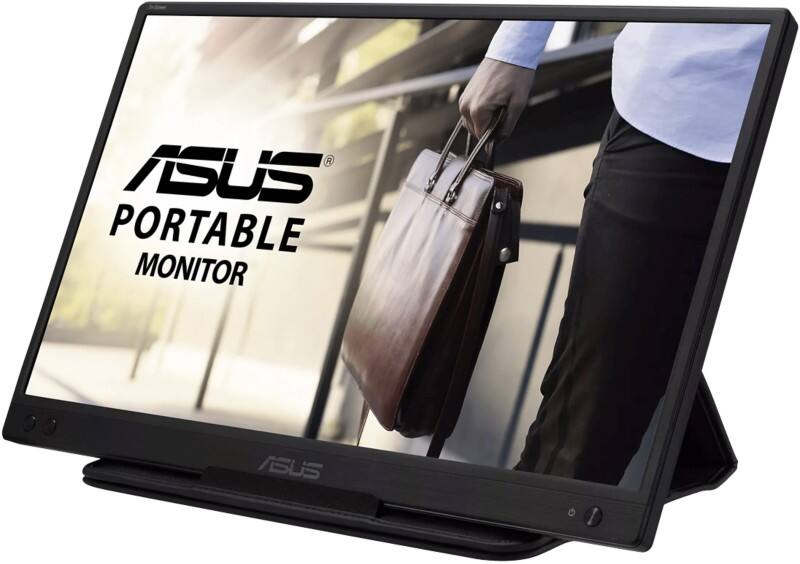 ASUS Monitor MB166C 39,6 cm (15,6") Zwart