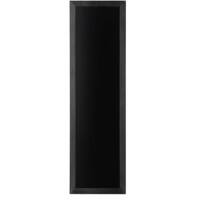 Tableau noir SHOWDOWN Montage mural 40 (L) x 2 (P) x 120 (H) cm Noir