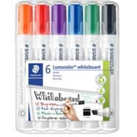 Marqueur pour tableau blanc STAEDTLER Pointe biseautée 5 mm Assortiment