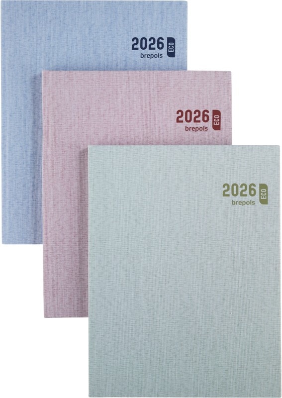 Brepols Timing Agenda 2026 Speciaal 1 Week per 2 pagina's Duits, Engels, Frans, Italiaans, Nederlands, Spaans Blauw 0,136,2065,06,6,0