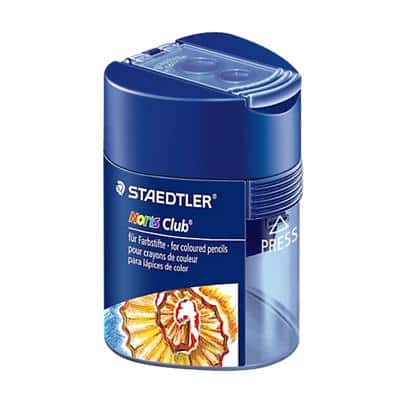 Taille-crayon STAEDTLER 512128 2 Trous Bleu