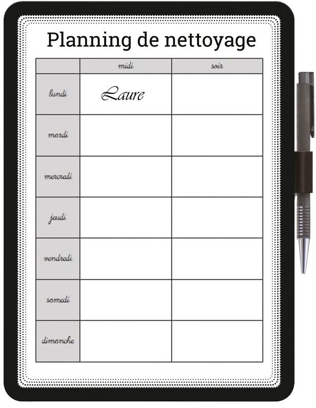 Cadre d'affichage Djois Magneto A4 Adhésif Noir Adhésif PP, PVC 194117 23 (L) x 0,2 (P) x 31,7 (H) cm