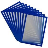 Cadre d'affichage Djois Magneto A4 Magnétique Bleu PVC 195231 23 (l) x 0,2 (p) x 31,7 (h) cm 10 unités