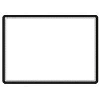 Cadre d'affichage Djois Magneto A3 Adhésif Noir Adhésif PP, PVC 193957 31,7 (L) x 0,2 (P) x 44 (H) cm 2 Unités