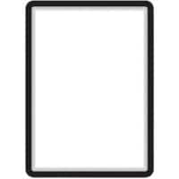 Cadre d'affichage Djois Magneto A3 Magnétique Noir PP, PVC 195067 31,7 (l) x 0,2 (p) x 44 (h) cm 2 unités