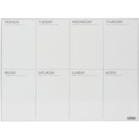 Planificateur hebdomadaire Desq Blanc 4320