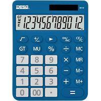 Calculatrice de bureau Desq 30110.06 12 chiffres Bleu