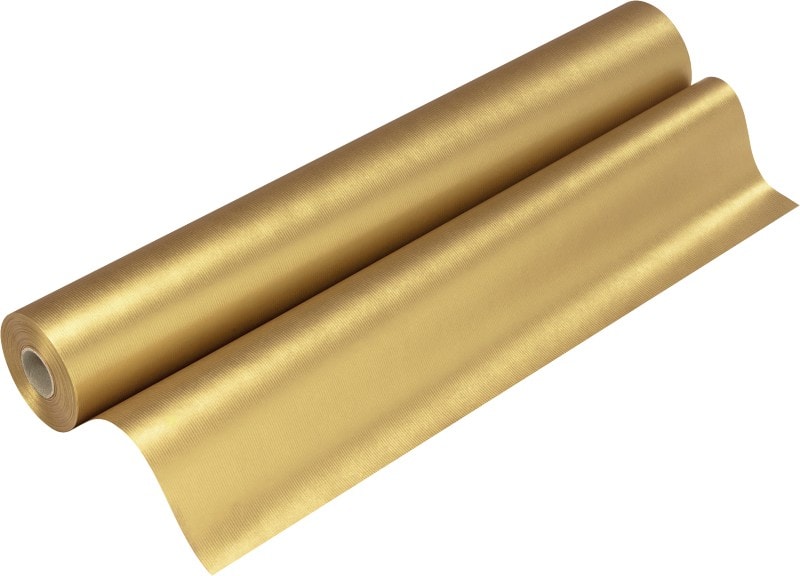 RAJA Cadeaupapier 700 mm (B) x 100 m (L) 50 g/m² Goud