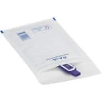 RAJA Luchtkussen-envelop Karaft Papier, PE (Polyetheen) stoflaken Wit Zonder Venster 160 (B) x 100 (H) mm Kleefstrip 75 g/m² 200 Stuks