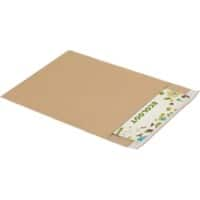 RAJA Kleefstrip Zak-enveloppen Bruin 240 (B) x 300 (H) mm Zonder venster 125 g/m² 30% gerecycleerd 350 Stuks