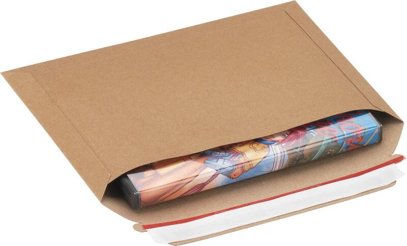 Enveloppes à dos carton Raja Marron 180 x 164 mm 100 unités