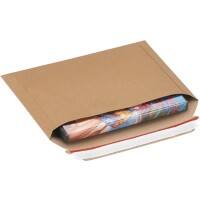 RAJA Pochette de sécurité Carton 180 (l) x 235 (H) mm Brun 100 Unités