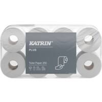 Papier toilette Katrin 11711 Plus 3 Plis Blanc 72 Rouleaux de 250 feuilles