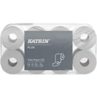 Katrin Plus Toiletpapier 3-laags Wit 11711 72 rollen à 250 vel