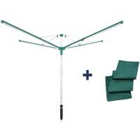 Étendoir parapluie LEIFHEIT Vert Linomatic 500 Deluxe Cover