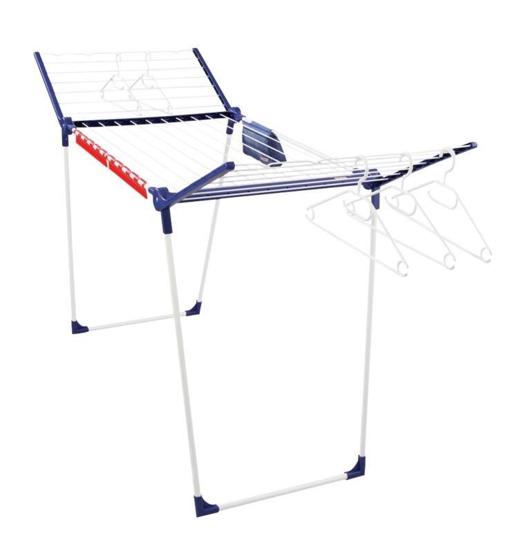 Étendoir sur pied LEIFHEIT Blanc Pegasus 200 Solid Comfort