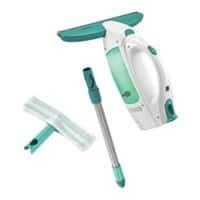 Aspirateur pour vitres LEIFHEIT Dry & Clean avec manche et mouilleur Blanc, turquoise