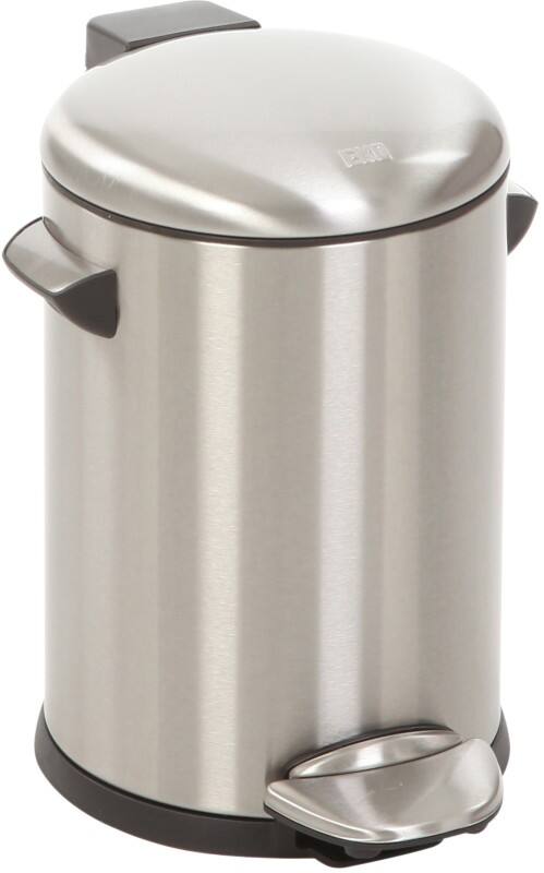 Poubelle à pédale EKO Belle Deluxe 3 L Gris Acier inoxydable