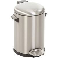 Poubelle à pédale EKO Belle Deluxe 3 L Gris Acier inoxydable