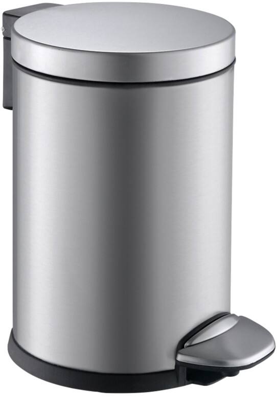 EKO Luna Pedaalemmer 3 l Zilver Roestvrij staal
