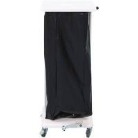 Poubelle à pédale ABENA Saekko Boy 60 L Blanc Acier