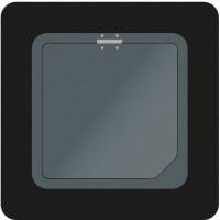 Brickbin Gerecycled Hdpe Prullenbak 65 L 35 (B) x 35 (D) x 70 (H) cm Zwart