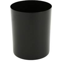 Corbeille à papier V-PART Acier 20 L 34 cm (h) Noir