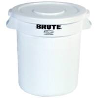 Corbeille à papier Rubbermaid PE (Polyéthylène) 37,9 L 0 (l) x 43,5 (h) cm Blanc