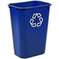 Rubbermaid Polyethyleen Prullenbak 39 L 27,9 (B) x 38,7 (D) x 50,5 (H) cm Blauw