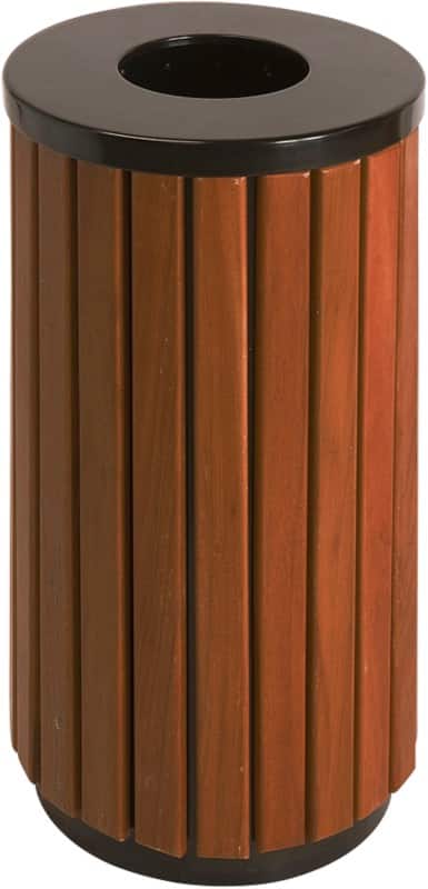 Corbeille à papier V-PART Acier 40 L 75,5 cm (h) Brun