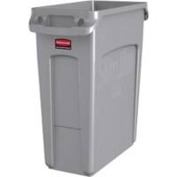 Corbeille à papier Rubbermaid PE (Polyéthylène) 60 L 27,9 (l) x 55,8 (p) x 63,5 (h) cm Gris