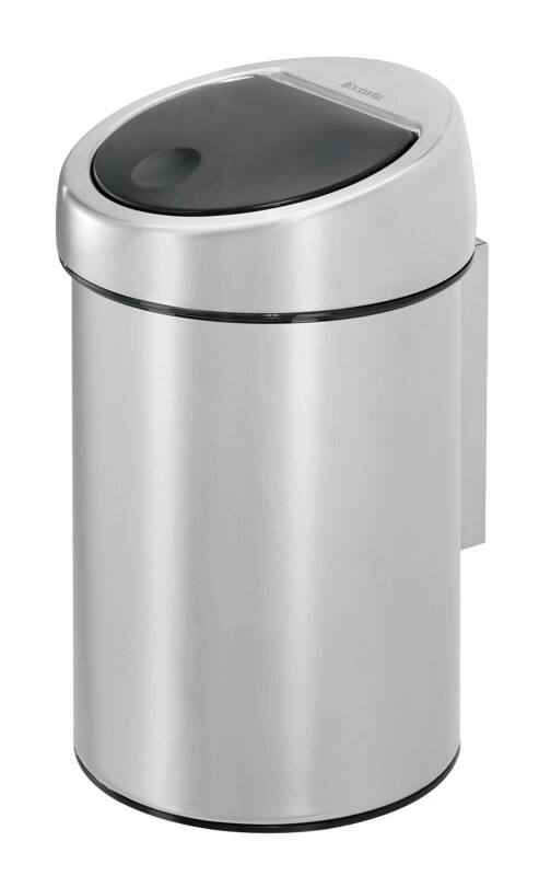 Corbeille à papier Brabantia Acier inoxydable 3 L 18 (l) x 18,4 (p) x 28 (h) cm Argenté