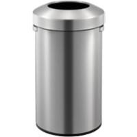 Corbeille à papier EKO Acier inoxydable 90 L 44,8 (l) x 41,6 (p) x 75 (h) cm Argenté