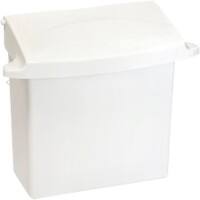 Corbeille à papier Rubbermaid PE (Polyéthylène) 5 L 32 (l) x 13 (p) x 27 (h) cm Blanc