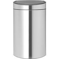 Brabantia RVS (Roestvrij staal) Touchprullenbak 33 L 43,5 (B) x 30,5 (D) x 72,5 (H) cm Zilver