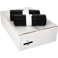 Gemiddeld gebruik Afvalzak 180 l Zwart Mdpe 8 Stuks