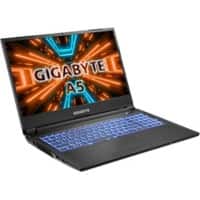 Notebook GYGABYTE AMD Ryzen 7 NVIDIA GeForce RTX 3060 Microsoft Windows 11 Home Noir