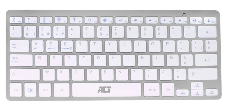 ACT Toetsenbord AC5605 Zilver Draadloos AZERTY