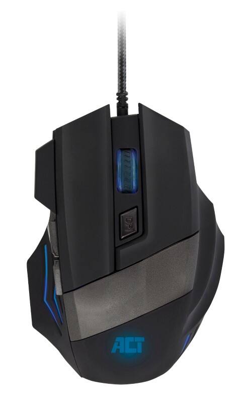 ACT Gamingmuis AC5000 Zwart Bedraad 3200 dpi 1.5 m