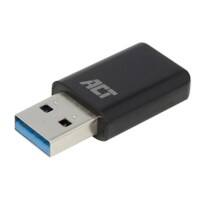 Adaptateur USB ACT AC4470 Noir 55 mm (l) x 28 mm (p) x160 mm (h)