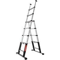 Telesteps Ladder 72423-681 3100 mm (H) Zilver Combi Line