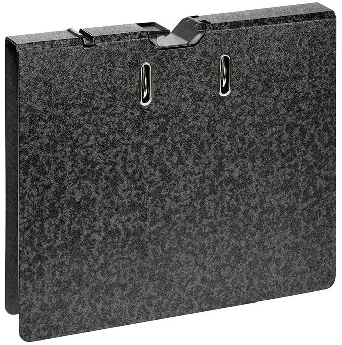 Falken Smal HangClasseur A4 50 mm Zwart 2 Ringen 15031420 Karton, PP (Polypropeen) Gerecycled