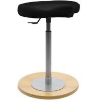 Tabouret pendulaire Mayer Sitzmöbel Tissu Noir